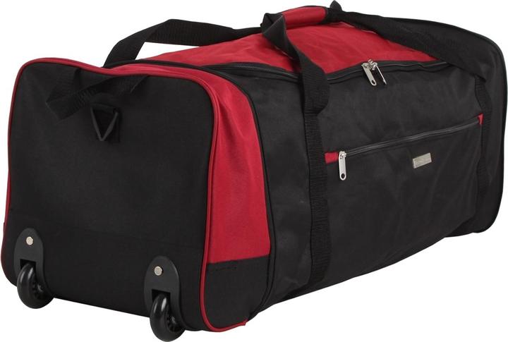 Immagine prodotto NTK-Collection Reisetasche auf Rollen Rochester Schwarz Rot (82 l)