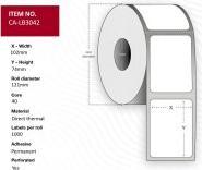 Immagine prodotto Capture Etichetta 102x74, nucleo 40