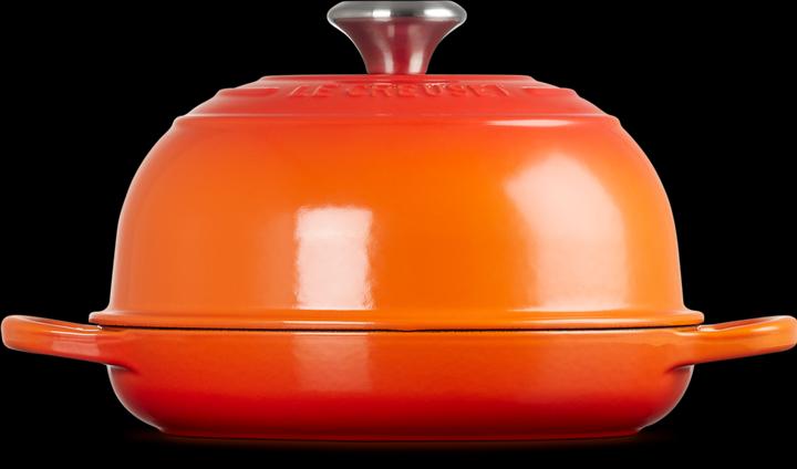 Actual product image Le Creuset Roaster for bread 24cm orange (24 cm, Casserole + Stewpot, Cast iron)