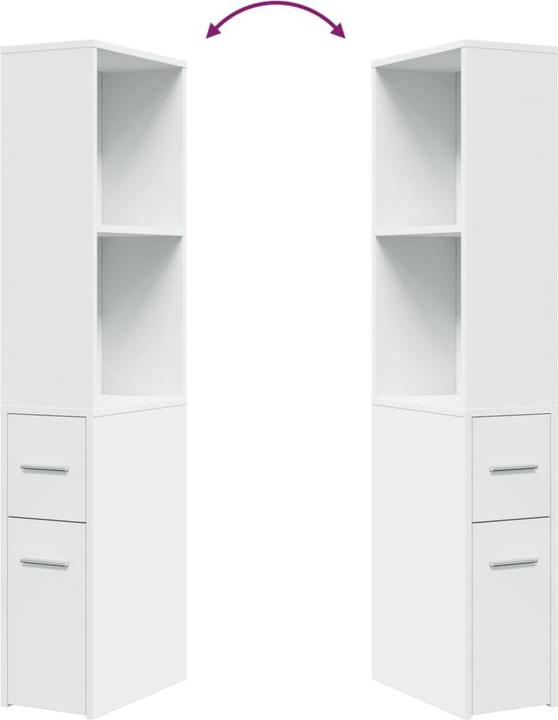 Actual product image VidaXL Schmal (22 x 41 x 135 cm)