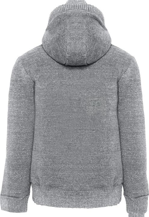 Actual product image Kariban Mens Vintage Heather Sherpa Lined Fleece Jacket (XL)