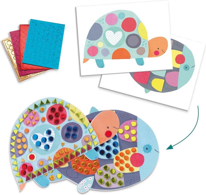 Actual product image Djeco Creative set animal houses