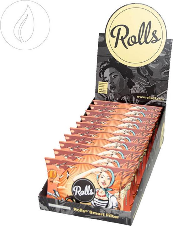 Image du produit Rolls 69 Rolls Smart Filtre court 7mm 10 x 50 pcs. Boîte