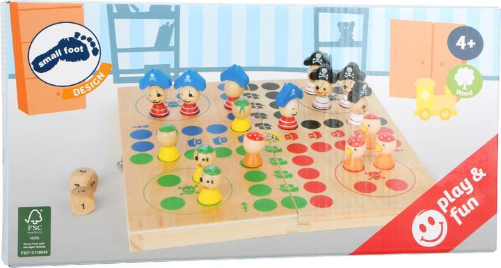 Actual product image small foot Ludo Pirate Island (German)