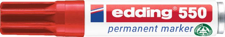 Produktbild Edding Permanent Marker 550 (Rot, 3 mm, 1 x)