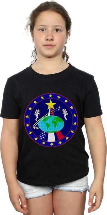 Immagine prodotto Nasa Classic Globe Astronauts Maglietta Ragazze (116)