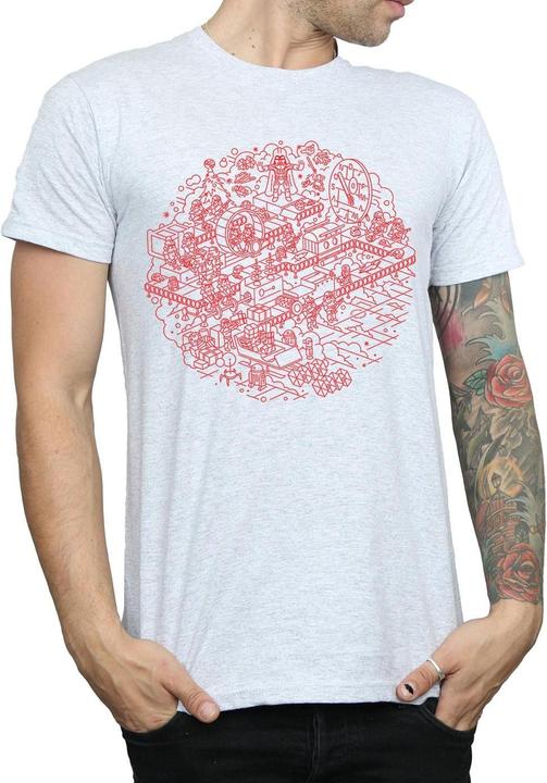 Produktbild Star Wars Christmas Death Star TShirt (XXL)
