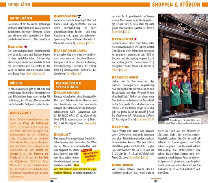 Produktbild Reiseführer Barcelona (Deutsch, Julia Macher, Dorothea Massmann, 2023)