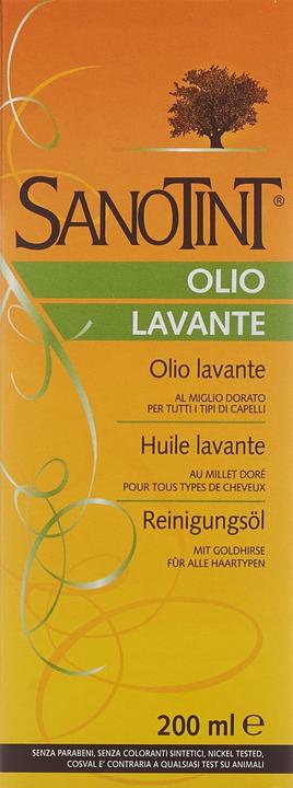 Produktbild Sanotint Reinigungsöl Olio Lavante (200 ml, Flüssiges Shampoo)