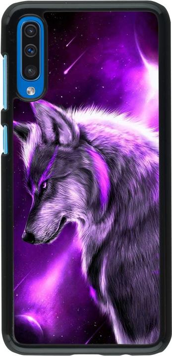Actual product image PhoneLook Coque Purple Sky Wolf (Samsung Galaxy A50)