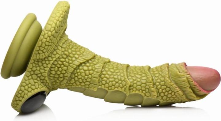 Image du produit Creature Cocks Swamp Monster Scaly Silicone Dildo - Black