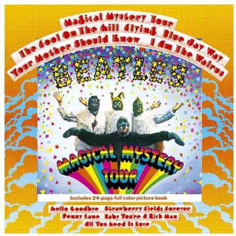 Produktbild The Beatles Album Grusskarte Magical Mystery Tour Karton (1 Stk.)