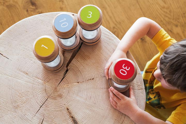 Produktbild small foot Sanduhren-Set XL „Educate“