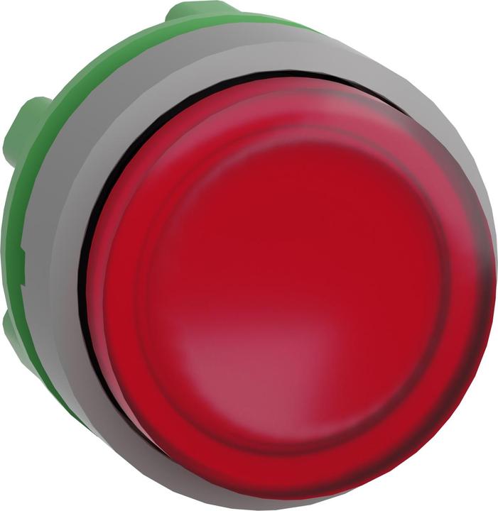 Image du produit Schneider Electric Bouton-poussoir lumineux, frontal, dépassant, ZB5AW143C0
