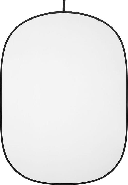 Westcott 2-in-1 Black & White Screen (5' x 6.5') Collapsible Backdrop (152.40 cm, 195.60 cm)