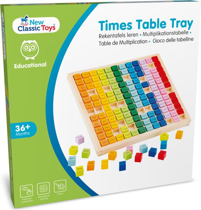 Produktbild New Classic Toys Times Table Tray (Englisch)