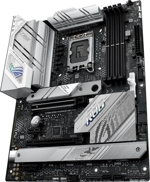 ASUS Carte mère MB ROG STRIX B760-A GAMING WIFI (Intel,1700,DDR5,ATX) (LGA 1700, Intel B760, ATX)
