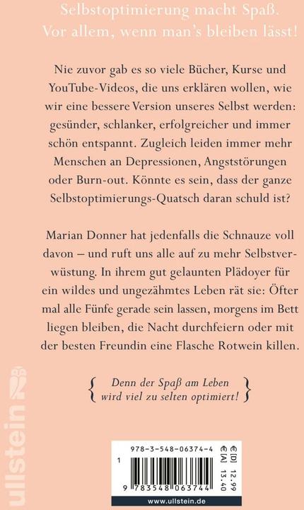 Image du produit Das kleine Buch der Selbstverwüstung (Allemand, Marian Donner, 2020)