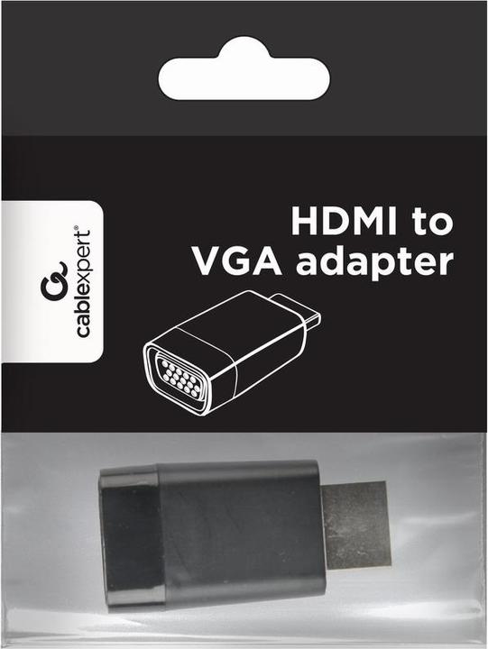 Actual product image Gembird A-HDMI-VGA-001 (0.02 m, Parallel (printer))