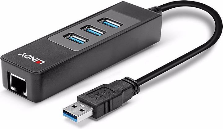 Actual product image Lindy USB 3.1 Hub (USB-C, 4 Ports)