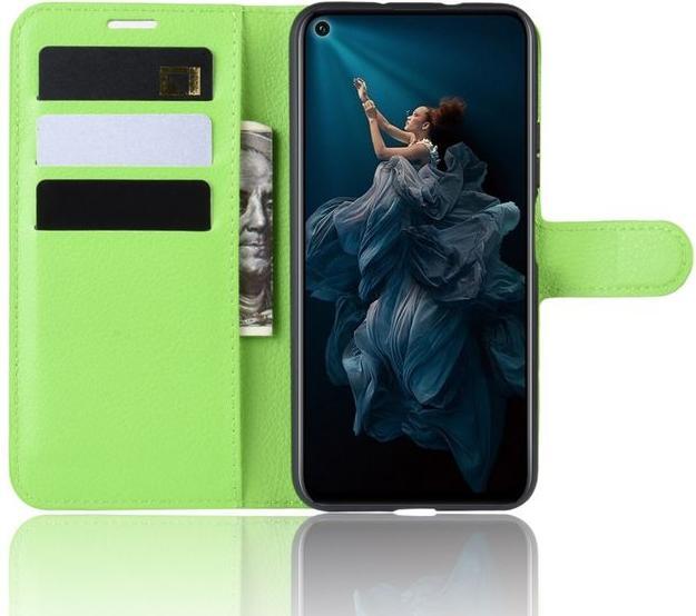 Actual product image MU Classic Litchi Leather Bookcover Series (Honor 20 Pro)