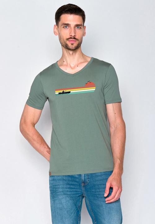 Produktbild Greenbomb Nature Canoe River Peak T-Shirt (XXL)