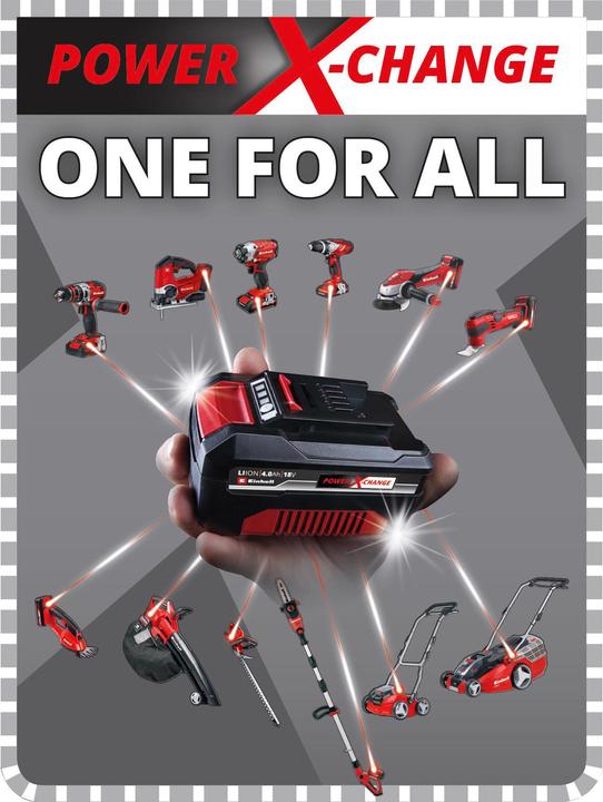 Immagine prodotto Einhell TE-CL 18/2503 (2500 lm)