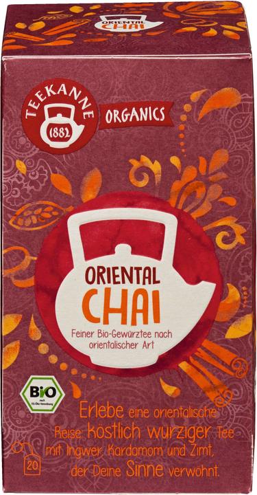 Image du produit Teekanne Sachets de thé Bio Oriental Chai 20 pièces (36 g)