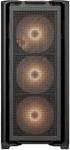 Image du produit Cougar MX600 Black | PC Case | Tour moyenne / Panneau avant maillé / 3 x 140mm + 1 x 120mm ventilateurs / (mATX, Mini-ITX, ATX, SSI CEB)