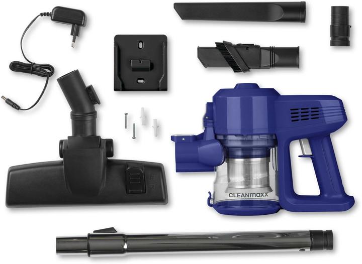 Produktbild CleanMaxx Akku Hand und Stielsauger