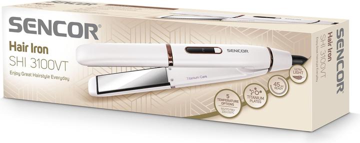 Actual product image Sencor SHI 3100VT tiesintuvas (Straightening iron)