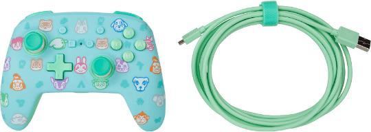 Actual product image PowerA Enhanced Wired Controller - Animal Crossing (Switch)