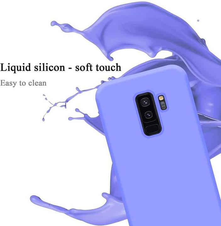 Actual product image Cadorabo TPU Liquid Silicone Case Cover (Samsung Galaxy S9+)