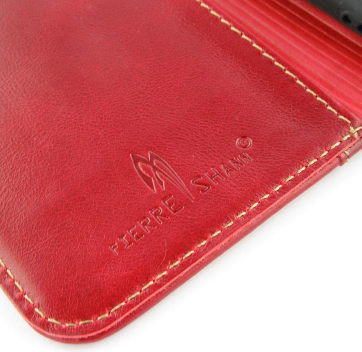 Image du produit Fierre Shann Fourre Flip cuir véritable (Realme 12 Pro+, Apple iPhone 12)