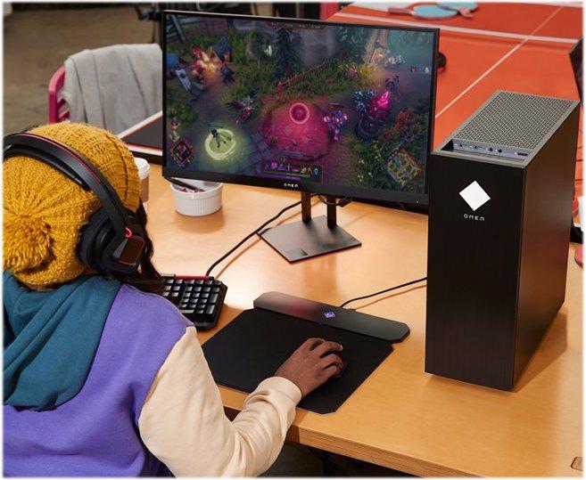 Produktbild HP Omen (Intel Core i7-10700F, 16 GB, 1000 GB, GeForce RTX 2060)