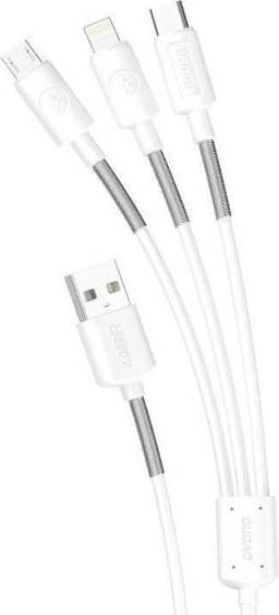 Dudao L8s Upgrade 3in1 USB cable (1.20 m, USB 3.0)