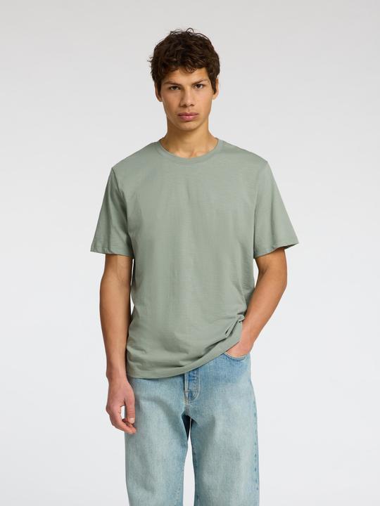 Actual product image Selected Homme Flame yarn cotton T-shirt (S)