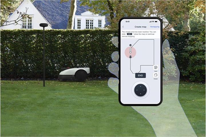 Actual product image Ecovacs Goat O800 RTK (800 m², Without boundary wire)
