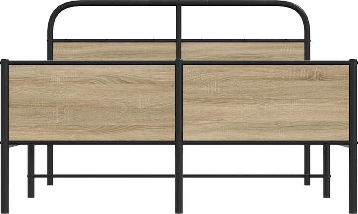 Immagine prodotto VidaXL Struttura letto senza materasso 140x200 cm in legno di quercia Sonoma (140 x 200 cm)