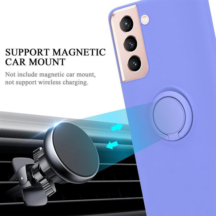 Immagine prodotto Cadorabo Custodia in silicone TPU Liquid Ring Cover (Samsung Galaxy S21 5G)