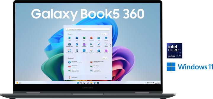 Produktbild Samsung Galaxy Book5 360 (15.59", Intel Core Ultra 7 256V, 16 GB, 512 GB, DE)