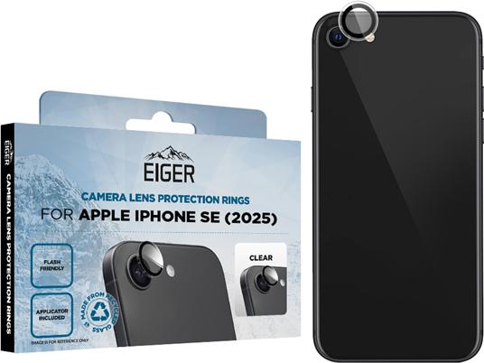 Actual product image Eiger Mountain Glass Lens (1 Piece, Apple iPhone 16e)