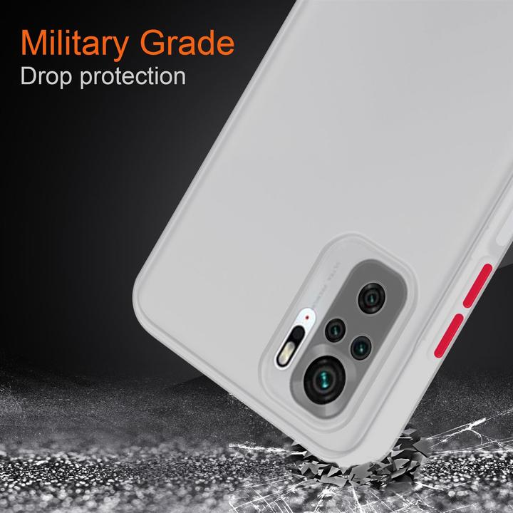 Actual product image Cadorabo Hybrid Matt Cover (Xiaomi Redmi Note 10S, Xiaomi Mi Note 10)