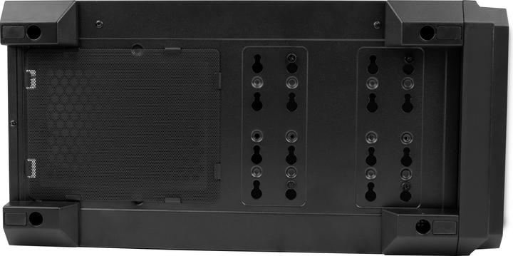 Actual product image Genesis IRID 503 ARGB PC case, Micro Tower, 2xUSB 2.0, 2x jack, 1xUSB 3.0, black (Mini-ITX)