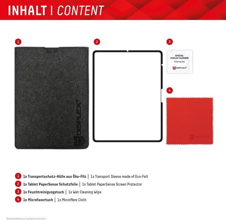 Productafbeelding Displex Tablet Papersense, Tablet Paper Feeling Schutzfolie (1 Stuk, iPad Pro 13 2024 (M4), iPad Air 13 2024 (M2))