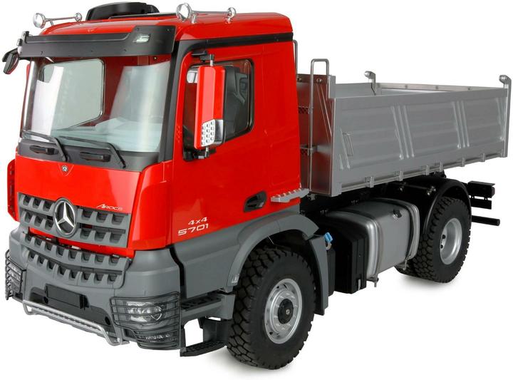 Immagine prodotto Amewi Mercedes-Benz Arocs Muldenkipper 4x4 1:14 RTR rot (RTR pronto all'uso)