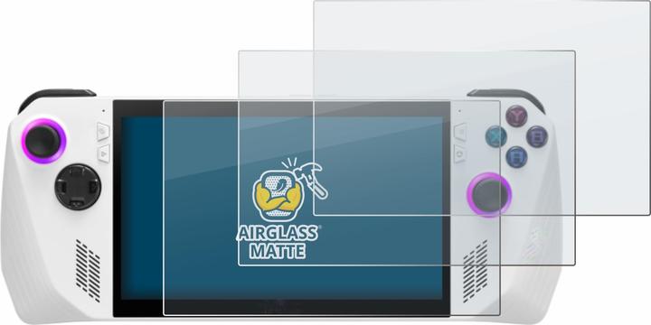 Actual product image BROTECT AirGlass Glass Matte (3 Piece, Asus ROG Ally (2023))