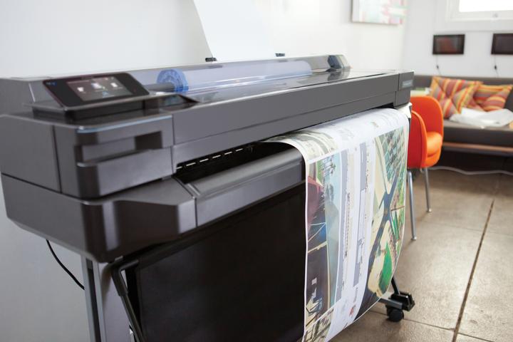 Actual product image HP T520, 24" DesignJet (Ink, Colour)