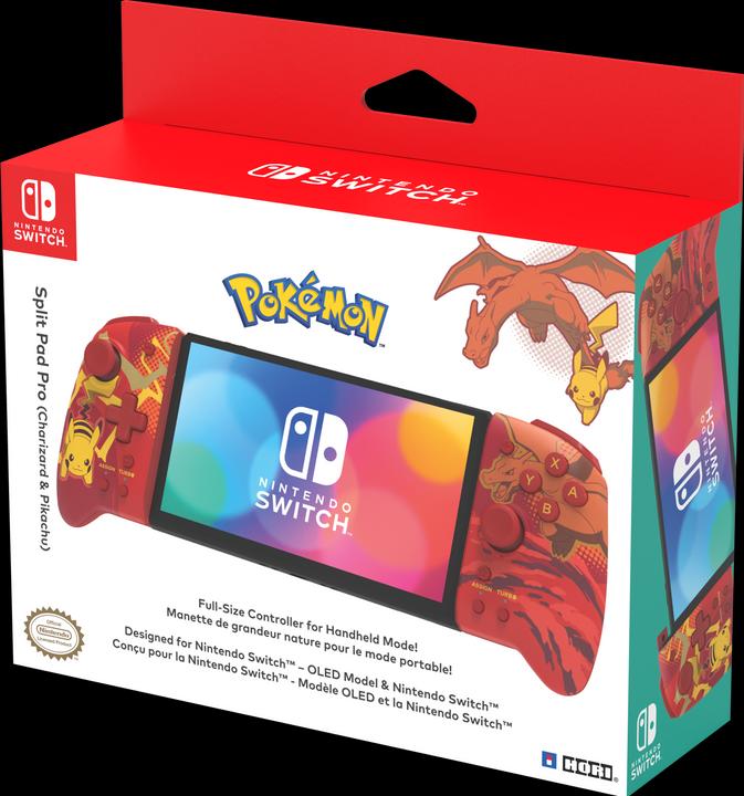 Image du produit HORI Split Pad Pro - Pikachu + Glurak (Switch OLED, Switch)