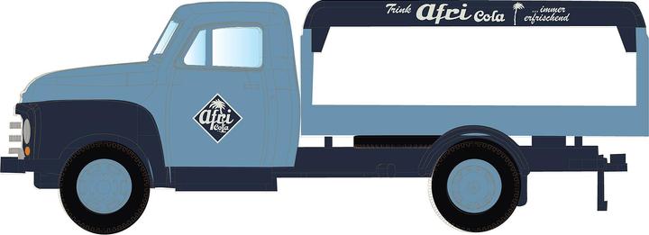 Actual product image Lemke Opel Blitz beverage crate Afri Cola